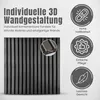 LP Projekt Holzwandpaneel 120x60cm | Modernes 3D Produktbild-Vorschau 2