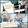 A collage showing a bottle of sewing machine oil, a bicycle chain, and a woman riding a bicycle. Podgląd zdjęcia produktu