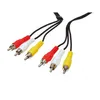 Kabel 3xCinch -> 3xCinch (schwarz, 2 Meter) Produktbild-Vorschau 5