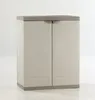 Lagerschrank aus Harz, Beige, 70x44x88cm, mit 2 Türen und 2 Produktbild-Vorschau 1