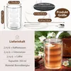 Latte Macchiato Gläser, 6er Set Doppelwandig 350ml, Produktbild-Vorschau 2