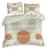 EUROFIRANY | Bettgarnitur - n - beige orange - 160 x 200 cm Produktbild-Vorschau 1