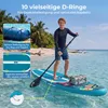 SUP-Board 320x84x15 cm, Bis zu 160 kg, extra breites iSUP, Produktbild-Vorschau 9