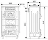 Fornello da laboratorio Wamsler WO 109-8F, acciaio, 8 kW Anteprima dell’immagine prodotto 4