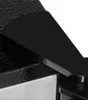 A close-up view of a black textured surface with a black lever handle. Produktbild-Vorschau