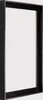 A black and silver frame is shown against a light gray background. Produktbild-Vorschau