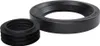 Two black rubber plumbing rings are shown against a white background. Produktbild-Vorschau