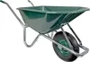 Matrix Schubkarre 100l 250kg Vollgummirad Kunststoffwanne Produktbild-Vorschau 3