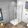 120X90X195cm Eckeinstieg Duschkabine Duschabtrennung Produktbild-Vorschau 5