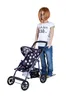 Puppenbuggy Liba - star blue pink Produktbild-Vorschau 4