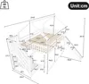 Flieks Etagenbett 140x200cm, Hochbett mit Treppe, Produktbild-Vorschau 7