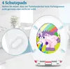 UISEBRT WC víko Soft-close WC prkénko WC prkénko s měkkým Náhled obrázku produktu 2