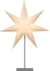 Stehlampe Weihnachtsstern Sensy, 3D Papierstern, Weiß, 78cm Produktbild-Vorschau 8