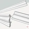 Deckenleisten 100 cm – Zierleisten aus PS – dekorative Produktbild-Vorschau 4