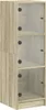 Credenza con ante in vetro rovere Sonoma 35x37x109 cm Anteprima dell’immagine prodotto 2