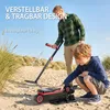 Outsunny Metalldetektor IP68 Wasserdicht faltbar Produktbild-Vorschau 8