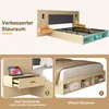 Merax Doppelbett Jugendbett 180x200cm mit USB & Type-C und Produktbild-Vorschau 5