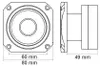 Professioneller Kalottenhochtöner - 1" - 100/200 W - 8 Ω - Produktbild-Vorschau 2
