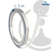 tecuro Schlauchschellen Endlosband Set: 5 Meter, Bandbreite Produktbild-Vorschau 3
