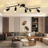 ZMH Spot de plafond 6 flammes noir E27 Plafonnier Vintage Voir les images du produit 9