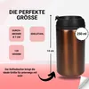 Thermo mug 'Venice' - Tazza da caffè da 250 ml - Tazza Anteprima dell’immagine prodotto 4