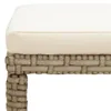 Gartenstuhl "Hattgenstein" aus Polyrattan in Beige + Produktbild-Vorschau 6