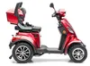 Seniorenmobil P4000, Lithium-Akku, 25 km/h, 1000 Watt, Rot Produktbild-Vorschau 17