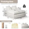 PillowPalette - Lazy Sofa Cordstoff mit Kissen, Bodensofa Produktbild-Vorschau 7