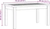 vidaXL Tavolino in legno di acacia chiaro 70 x 40 x 36 cm Anteprima dell’immagine prodotto 6