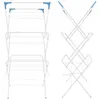 Séchoir à linge vertical, pliable, grand format, sur pied, Voir les images du produit 5