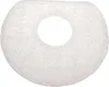 A white, circular filter with a hole in the center, covered in small white dots. Produktbild-Vorschau