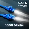 deleyCON 25m CAT.6 Ethernet Gigabit LAN Netzwerkkabel RJ45 Produktbild-Vorschau 3