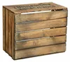 3er Set Holzkisten, geflammt, Serie TS, dickwandig, mit Produktbild-Vorschau 3