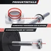 GORILLA SPORTS® Hantelbank - mit Ablage, 40kg Set, 170cm Produktbild-Vorschau 7