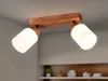 Reflektor spot ASSAM jasne drewno-biała 2xE14x25W drewno Podgląd zdjęcia produktu 5