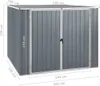 vidaXL Gerätehaus Grau 195x198x159 cm Verzinkter Stahl Produktbild-Vorschau 14