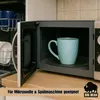 BigDean 6 Stück Kaffeetassen 400ml matt Kaffeebecher Produktbild-Vorschau 5