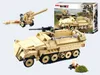 Sluban WWII M38-B0695 Nemecký polopásový traktor - Náhľad obrázku produktu 9