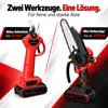AJIEQAQ 2-in-1: Accu-snoeimes + mini accu-kettingzaag, 21V Productafbeelding-voorbeeld 17