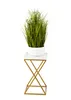 Howhomely Modern White Loft -Style Plant stojí 40 cm - Náhled obrázku produktu 1