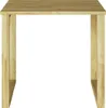 vidaXL Tavolo in legno naturale 50,5 x 50 x 46 cm in pino Anteprima dell’immagine prodotto 5