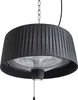 BELIANI Halogenlampe Terrassenheizung Schwarz Stahl Produktbild-Vorschau 3