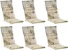 Gartenstuhlauflagen - Beige - Grün - Hochlehner - Olive - Produktbild-Vorschau 1