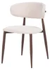 6er Set Esszimmerstuhl Stoff Beige - Beine Dunkle Produktbild-Vorschau 10