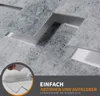 UISEBRT 10x Fliesenaufkleber PVC Wandfliesen 34 x 29 cm Produktbild-Vorschau 4