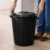 Rotho Basic Afvalemmer 25L Zwart Náhled obrázku produktu 2