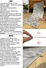 A person is holding a flexible panel with a marble pattern, and text in German and English provides product information. Náhled obrázku produktu