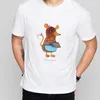 Mr. & Mrs. Panda Größe XL T-Shirt Maus Kekse - Weiß - Produktbild-Vorschau 4