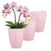 3 x  Orchideentopf aus Keramik Ø 13,5 cm x 17 cm hoch – Produktbild-Vorschau 2