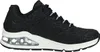 Skechers Uno 2  Sneakers Laag - Zwart - Maat 37 Voir les images du produit 72